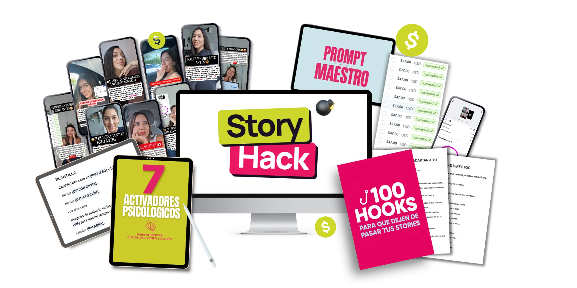 Story Hack — todo lo que incluye el curso